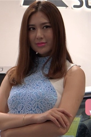 极品颜值丰满性感高跟美女车模（视频版）